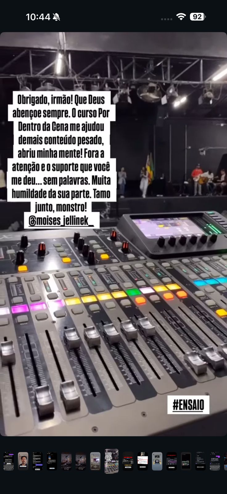 Relato de aluno